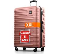 Travely Valise Taille XXL, 87 cm, Volume intérieur 150 L, Valise à Coque Rigide très Robuste avec roulettes Souples et Serrure TSA, Valises, Valises à roulettes