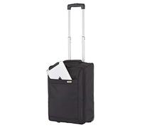 TravelZ Bagage a Main Pliable - Bagage Cabine Souple - Valise 2 Roues 51cm - Noir