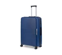 TravelZ Swinger Grande Valise 105 LTR - Tres Grand Format Valise 78cm avec Serrure TSA (Bleu, 78cm)