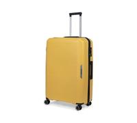 TravelZ Swinger Grande Valise 105 LTR - Tres Grand Format Valise 78cm avec Serrure TSA (Jaune, 78cm)