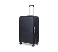 TravelZ Swinger Grande Valise 105 LTR - Tres Grand Format Valise 78cm avec Serrure TSA (Noir, 78cm)