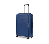TravelZ Swinger Leger Valise Grande Taille Rigide 105 litres - Serrure TSA - Bleu