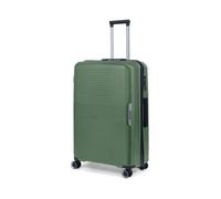 TravelZ Swinger Leger Valise Grande Taille Rigide 105 litres - Serrure TSA - Vert