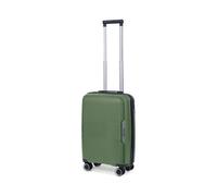 TravelZ Swinger Valise Cabine Rigide 55cm - Bagage a Main Trolley Coque Dure avec Serrure TSA (Vert, 55cm)