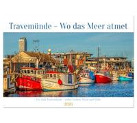 Travemünde - Wo das Meer atmet (Wandkalender 2026 DIN A4 quer), CALVENDO Monatskalender: Ein atmosphärischer Kalender mit zwölf stimmungsvollen ... begleiten den Blick auf das Meer - Mona