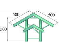 Traverse 2 points coin 3 directions 90 ° Alutruss BILOCK BQ2-PAL31H