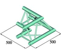 Traverse 3 points coin 90 ° Alutruss TRILOCK 6082AC-21