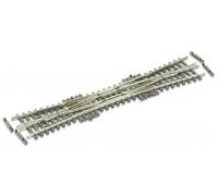 Traversee de jonction double angle de 10° - Insulfrog - echelle N - code 55 552