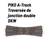 Piko Voie H0 55424 Traversée-jonction double – 1 pièce