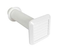 Traversée de mur blanc TMTXB pour hotte de cuisine ou sèche-linge