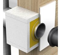 Traversée de mur recoupable 440 mm - Poll Passend für ein oder doppelwandige Rohre mit Durchmesser 113 mm