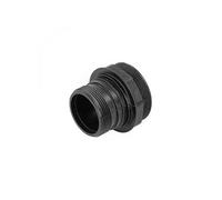 Traversée de paroi pour filtre de piscine PRO GRID - Noir - DEX2420F