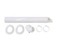 Vaillant conduit toit-mur 0020219516 Ø 60/100 mm, horizontal, avec feuille de nettoyage, PP