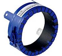 Traversée de tuyauterie Geberit 348331001 DN 60/70, 63/75 mm, acier inoxydable