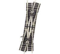 Traversée-jonction double, à droite Fleischmann 9185 (N) Voie Fleischmann