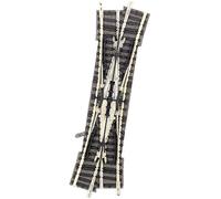 Traversée-jonction double, à droite Fleischmann 9185 (N) Voie Fleischmann