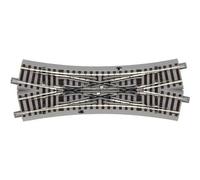 Traversée-Jonction Double H0 Longueur: 200 Mm Rayon:502.7 Mm 22.5 ° Roco 61164 1 Pc(S)-Roco