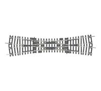 Traversée-jonction double (H0) Voie A Piko 239.07 mm Piko H0 55224 15 ° 908 mm