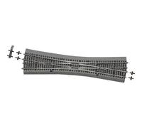 Traversée-jonction, double (H0) Voie Rocoline (avec ballast) 345 mm Roco 42549