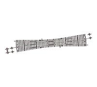ROCO 42496 - Rail traverse de jonction double 345mm 10 degrés code 83 -HO