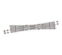 Roco Traversée-jonction double DKW 42496 10° HO Code 83 sans ballast
