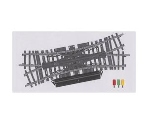 Traversée-jonction, double Longueur: 168.9 mm Rayon:424.6 mm 22.5 ° Märklin