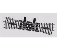 Traversée-jonction, double Longueur: 225 mm Rayon:902.4 mm 14.43 ° Märklin 2275 1 pc(s)