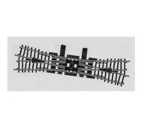 Traversée-jonction, double Longueur: 225 mm Rayon:902.4 mm 14.43 ° Märklin 2275 1 pc(s)