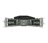 (N) Voie Minitrix T14960 Traversée-jonction double 129.8 mm