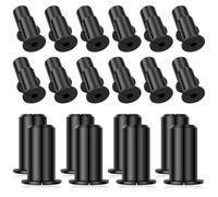 Traversée murale pour - 32 pièces - Kit de gestion de câbles en silicone 3/4" - Trou mural pour câble Ethernet - Passage mural pour routeur de câbles et satellites Internet