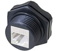 Traversee rj45 cat.6 etanche avec bouchon