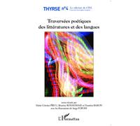 Traversées poétiques des littératures et des langues - Béatrice Bonhomme - L'harmattan - broché - Essai