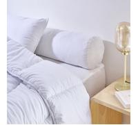 Traversin 160cm Coton Bio - Confort Moelleux - Polochon enveloppe 100% coton issu de l’agriculture biologique - BLEU CALIN