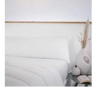Traversin coton anti acariens 160 x 40 cm sirius Blanc