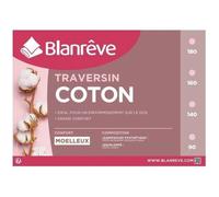 Traversin Coton - BLANREVE - 160 cm - Blanc