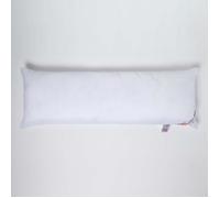 Traversin en microfibre, Coussin de grossesse, Oreiller de corps 145x40 cm avec taie de traversin en 100% coton