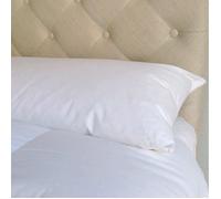 Traversin naturel plumes plat 90 cm