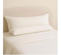 Traversin plat - MORTREUX - 90 cm - Coton anti-acariens - 400g/m² - Lavable à 40°