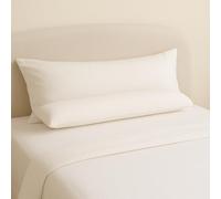 Traversin Plat - MORTREUX - 90 cm - Coton Anti-acariens - 400g/m² - Lavable à 40°