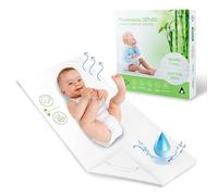 Traversin pour bébé 120x60 cm - Protège lit bébé - Imperméable en Bambou Doux - Coton Respirant - Anti-étouffement - Oeko-Tex, résistant à l'humidité
