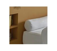 Traversin Vancouver 140 cm - 100% Polyester - Blanc