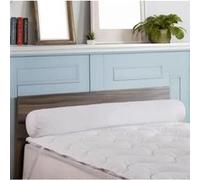 Traversin Vancouver 90 cm - Anti-acariens - 100% polyester Blanc