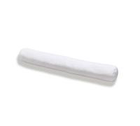 Traversin volumineux gonflant en coton 140 cm blanc - BLEU CALIN