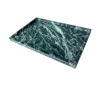 Travertin Plateau pour table basse et salle de bain en marbre véritable 30,5 x 20,3 cm