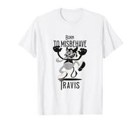 Travis - Beau nom de garçon avec Un Petit démon Mignon T-Shirt