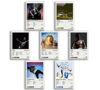Travis Poster Scott Album Cover Lot de 7 affiches en édition limitée sans cadre 20 x 30 cm