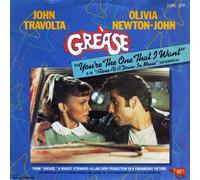 TRAVOLTA, John & NEWTON-JOHN, Olivia - John Travolta Olivia Newton John - You're The One That I Want / Alone At A Drive-In Movie [Vinyle 7 pouces - 45 tours]