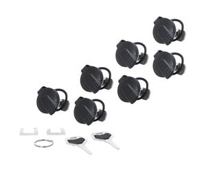 TRAX ION/EVO/ADV SW-MOTECH Lot de 7 verrous de coffre avec 2 clés