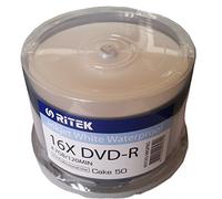 Traxdata - DVD-r 4,7 Go 16x Blanc Waterproof Glossy Ink/Thermal imprimé Cake*50