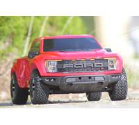 Traxxas 101076 Rouge Ford F150 Raptor R 4x4 Vxl 1:10 Pro Échelle Truck Neuf Ovp